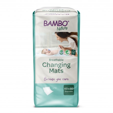 BAMBO NATURE Changing Mats 60*60 | 10 u