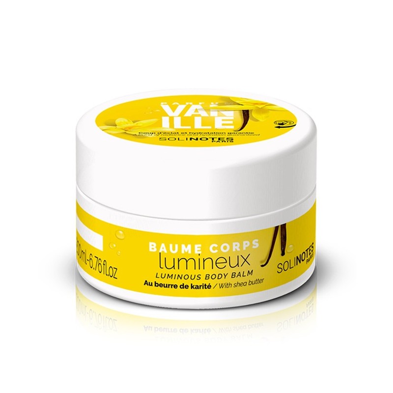 SOLINOTE Baume corps vanille 200 ml