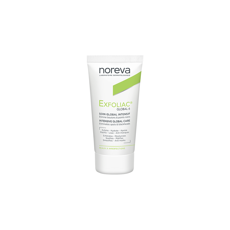 NOREVA EXFOLIAC global 6 soin intensif 30 ml