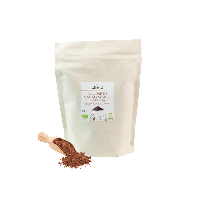 Alvena Cacao Maigre (10-12%) 250g