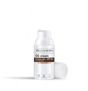 BELLA AURORA CC crème anti-taches spf 50+ Teinté CLAIR 30 ml