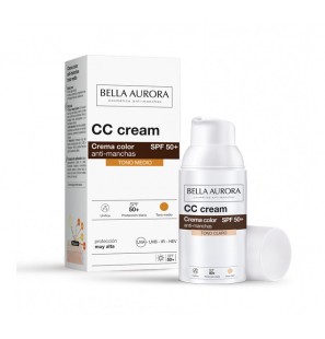 BELLA AURORA CC crème anti-taches spf 50+ Teinté MEDIUM 30 ml