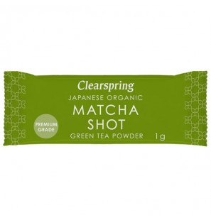 CLEARSPRING JAPANESE ORGANIC MATCHA poudre de thé vert 1G