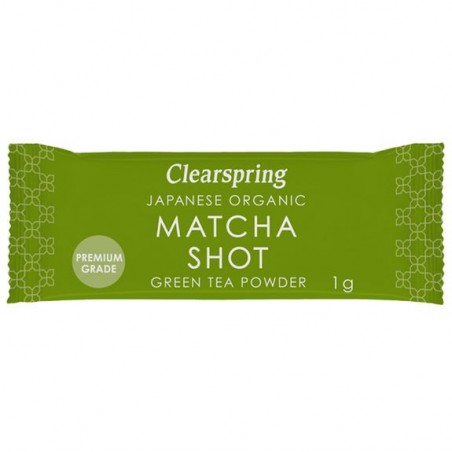 CLEARSPRING JAPANESE ORGANIC MATCHA poudre de thé vert 1G