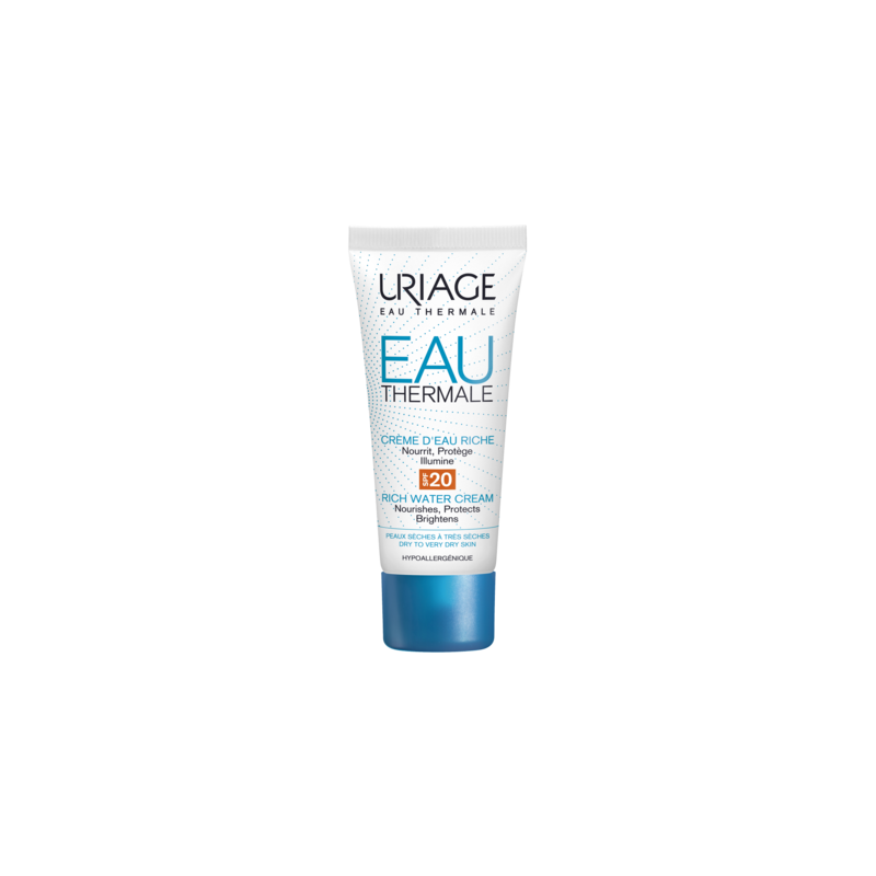 URIAGE EAU THERMALE Crème D'eau Riche SPF20 40 ML