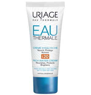 URIAGE EAU THERMALE Crème D'eau Riche SPF20 | 40 ml