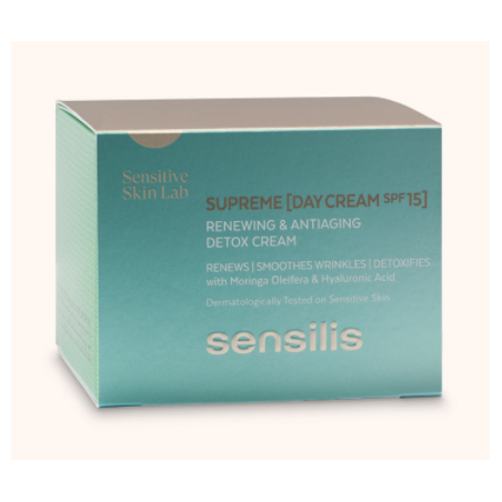 SENSILIS SUPREME RENEWAL DETOX crème Jour spf 15 (50ml)
