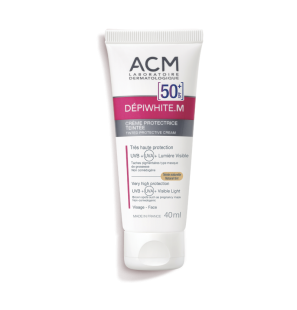 ACM DEPIWHITE M crème protectrice teintée spf 50+ | 40 ml