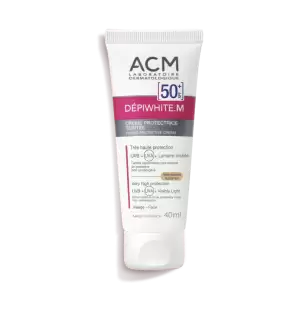 ACM DEPIWHITE M crème protectrice teintée spf 50+ | 40 ml