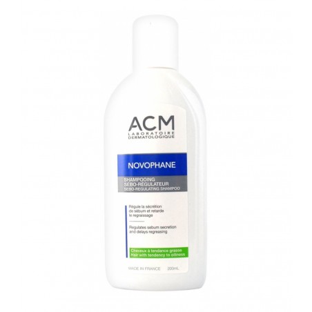 ACM NOVOPHANE shampooing sébo-régulateur 200 ml