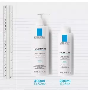 La Roche-Posay Toleriane Dermo-Nettoyant Fluide Démaquillant Peau Intolérante | 400ml