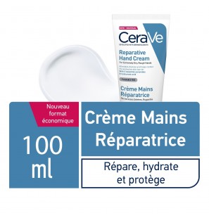 CeraVe Crème Réparatrice Mains Sèches et Abîmées | 100ml