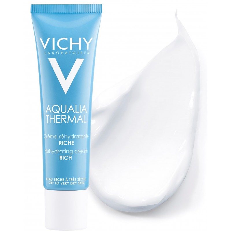 Vichy Aqualia Thermal Crème Réhydratante Riche Peau Sèche à Très Sèche | 30ml