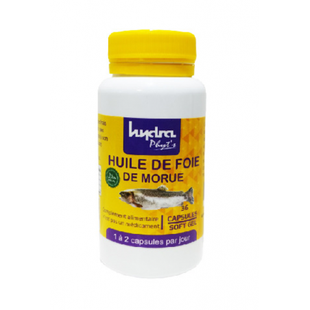 Hydra Phyt's Huile de Foie de Morue boite 36 capsules