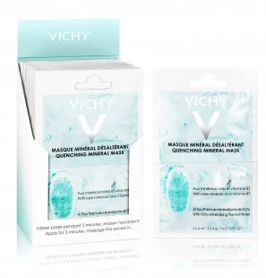 Vichy Masque Minéral Hydratant Peau Déshydratée et Sensible | 2 x 6ml