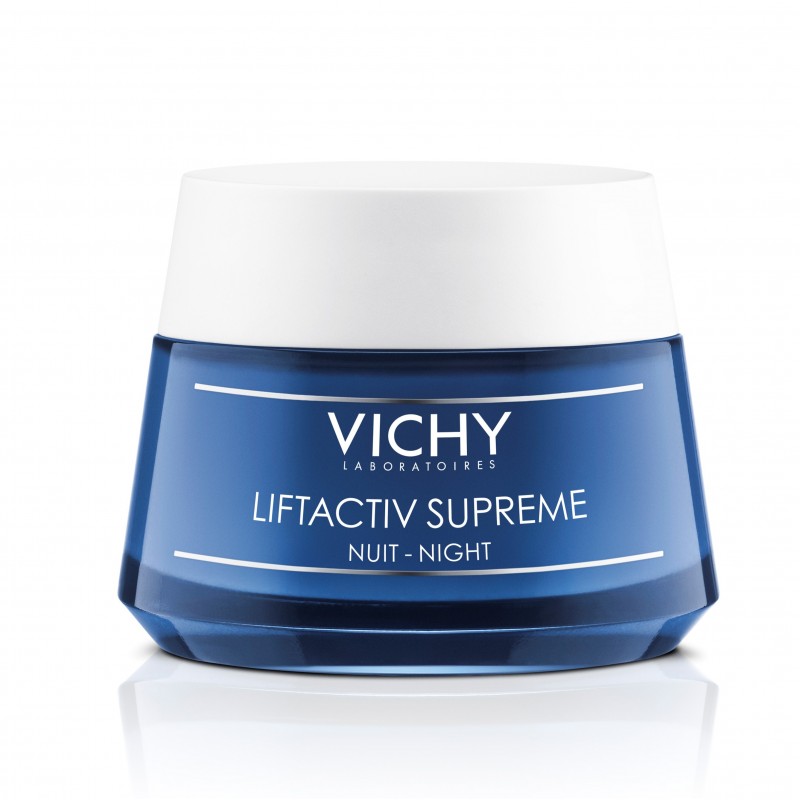 Vichy Liftactiv Supreme Crème de Nuit Anti-Rides Tous Types de Peaux | 50ml