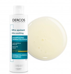 Vichy Dercos Shampoing Ultra Apaisant Cheveux Secs | 200ml