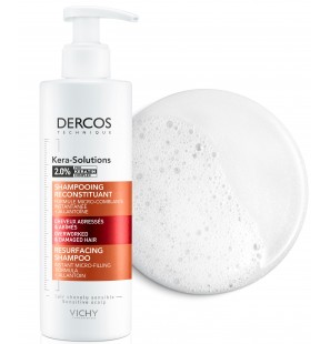Vichy Dercos Kera-Solutions Shampoing Reconstituant Cheveux Secs et Abîmés | 250ml