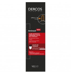 Vichy Dercos Aminexil Men Cure Intensive Première Chute de Cheveux | 36ml