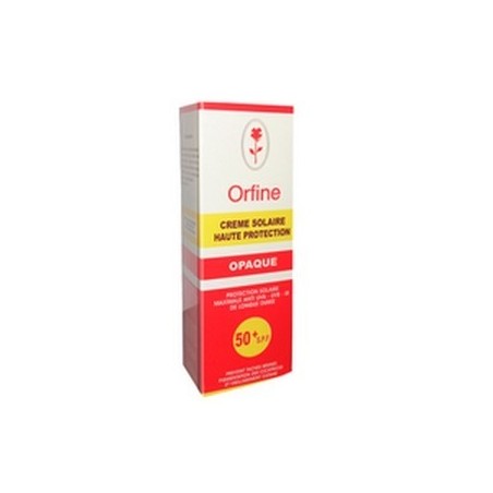 Orfine crème solaire Opaque spf 50+