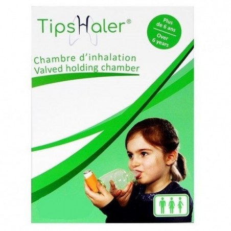 TipsHaler chambre d’inhalation (sans masque)