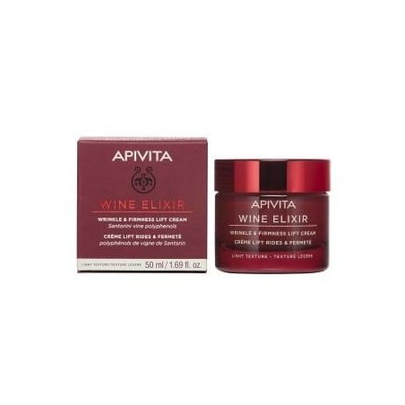 APIVITA WINE ELIXIR Crème Légère Jour Anti-Rides 50ml