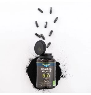 DIETAROMA charbon végétal activé BIO | 120 gélules