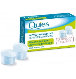 QUIES La protection auditive Silicone Anti-Bruit B2