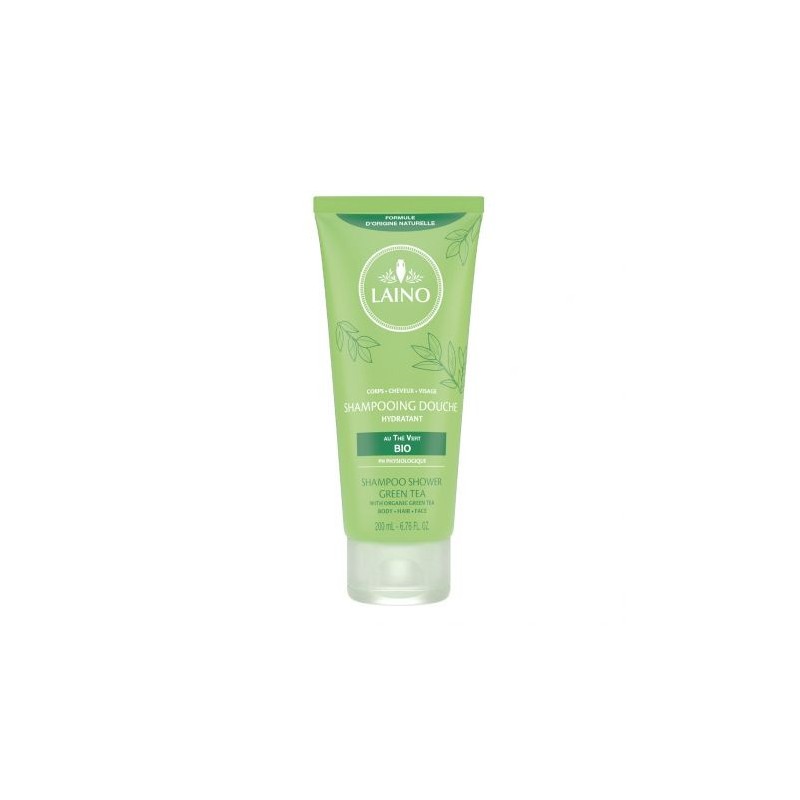 Laino Shampooing Douche 3 en 1 Thé Vert – 200 Ml