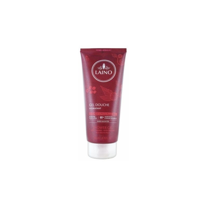 Laino Gel Douche Au Puple De Fruits Rouge 200ml