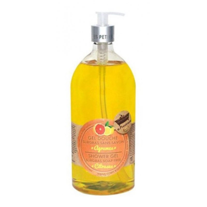 LES PETITS BAINS DE PROVENCE AGRUMES gel douche 1L