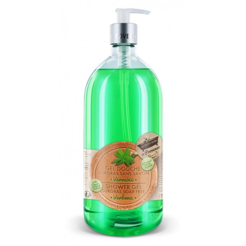 LES PETITS BAINS DE PROVENCE VERVEINE gel douche 1L