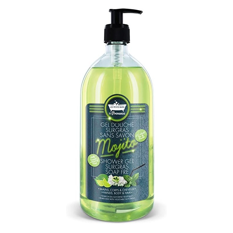 LES PETITS BAINS DE PROVENCE MOJITO gel douche 1L