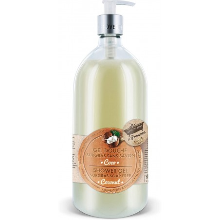 LES PETITS BAINS DE PROVENCE SURGRAS COCO gel douche 1L