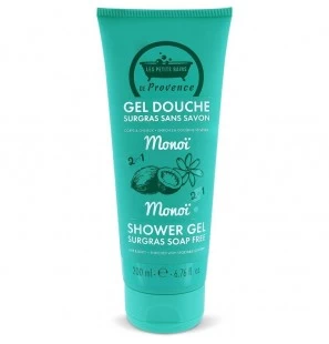 LES PETITS BAINS DE PROVENCE Gel douche surgras sans savon monoi 200 ml