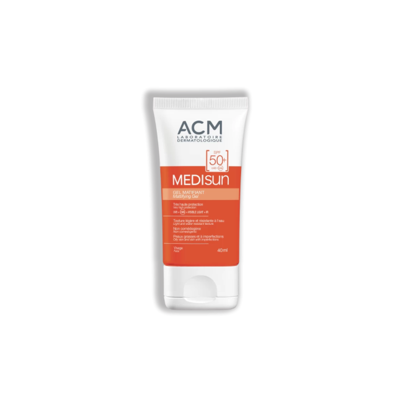 ACM MEDISUN gel matifiant spf 50+ | 40 ml ACM MEDISUN gel matifiant spf 50+ | 40 ml
