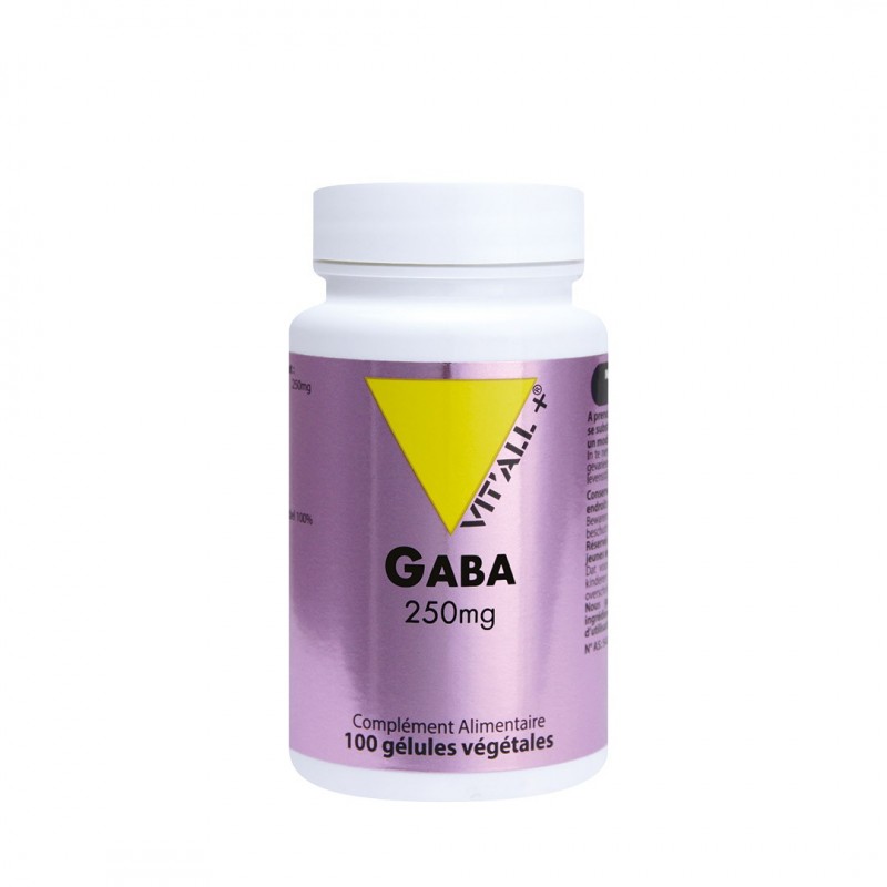 VIT'ALL+ Gaba 250mg boite 100 gélules