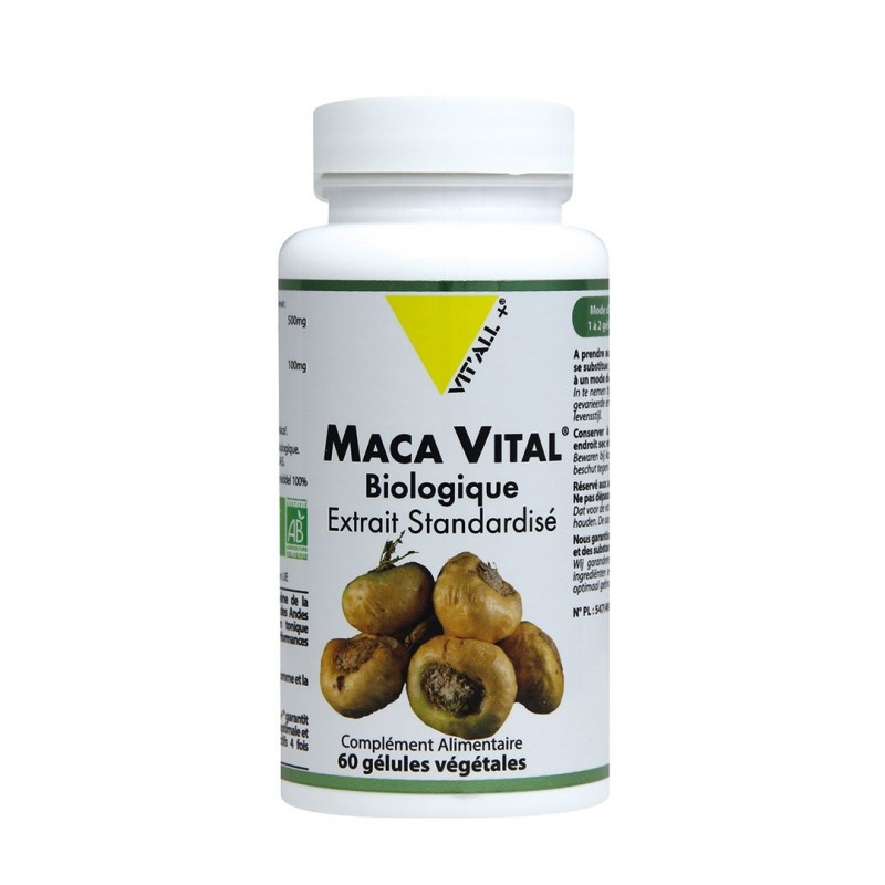 VIT'ALL+ Maca Vital® Bio Boite 30 gélules