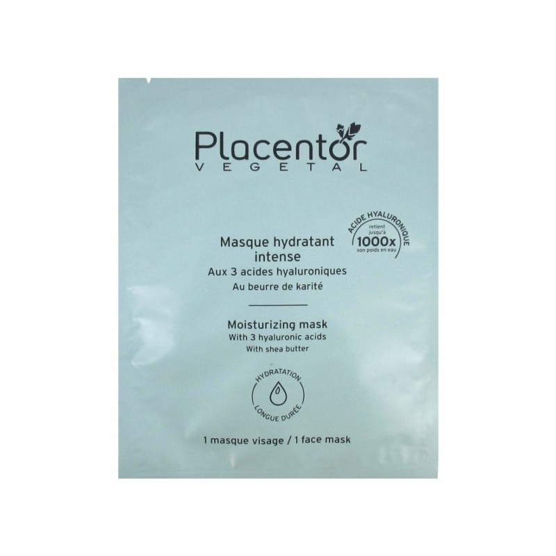 Placentor végétal masque hydratant intense Placentor végétal masque hydratant intense