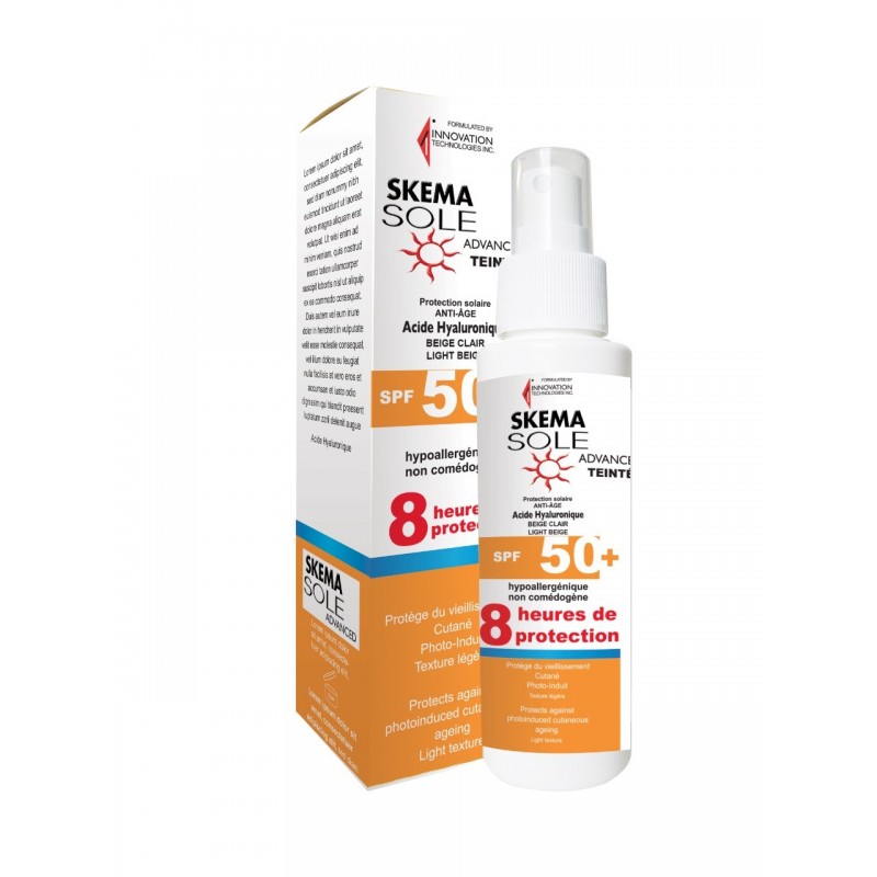 SKEMA SOLE ADVANCED écran anti âge Teintée spf 50+ (100 ml)