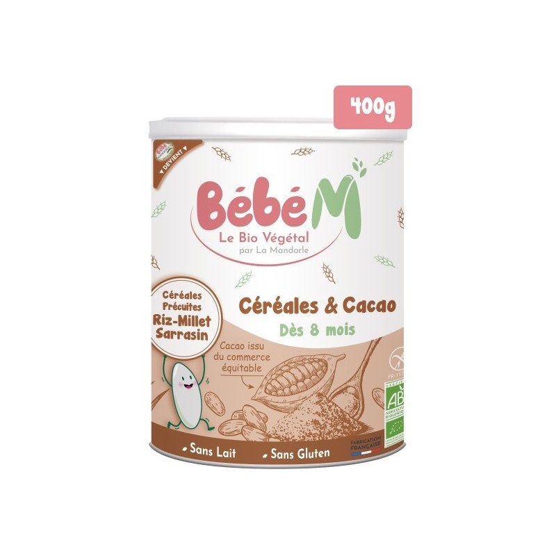 BEBE M CACAO céréales | 400 G