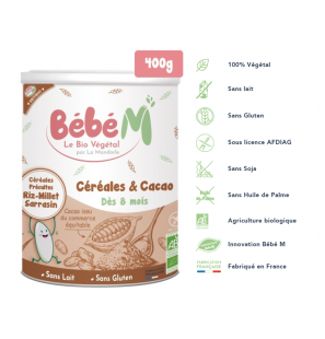 BEBE M CACAO céréales | 400 G