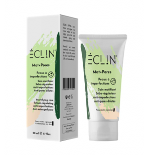 ECLIN crème Mat+ pores crème anti-imperfections | 50 ml