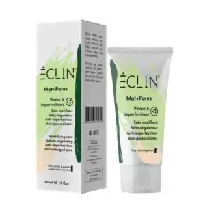 ECLIN crème Mat+ pores crème anti-imperfections | 50 ml