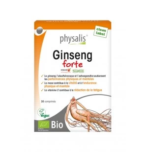 Physalis Ginseng Forte BIO boite 30 comprimés