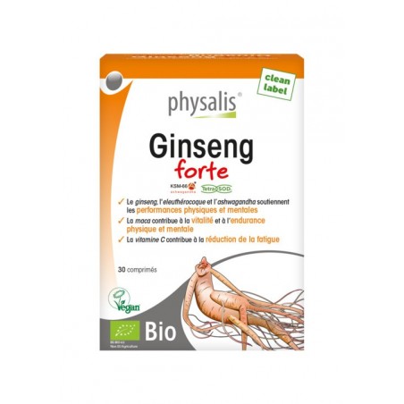 Physalis Ginseng Forte BIO boite 30 comprimés