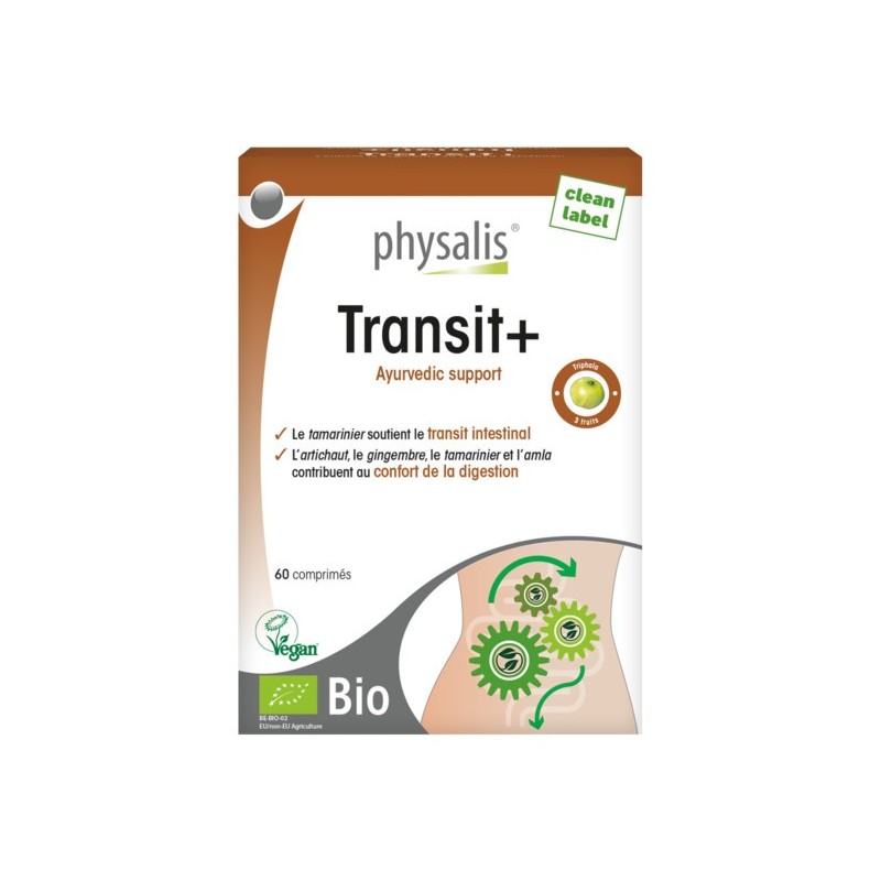 Physalis Transit+ BIO boite 60 comprimés