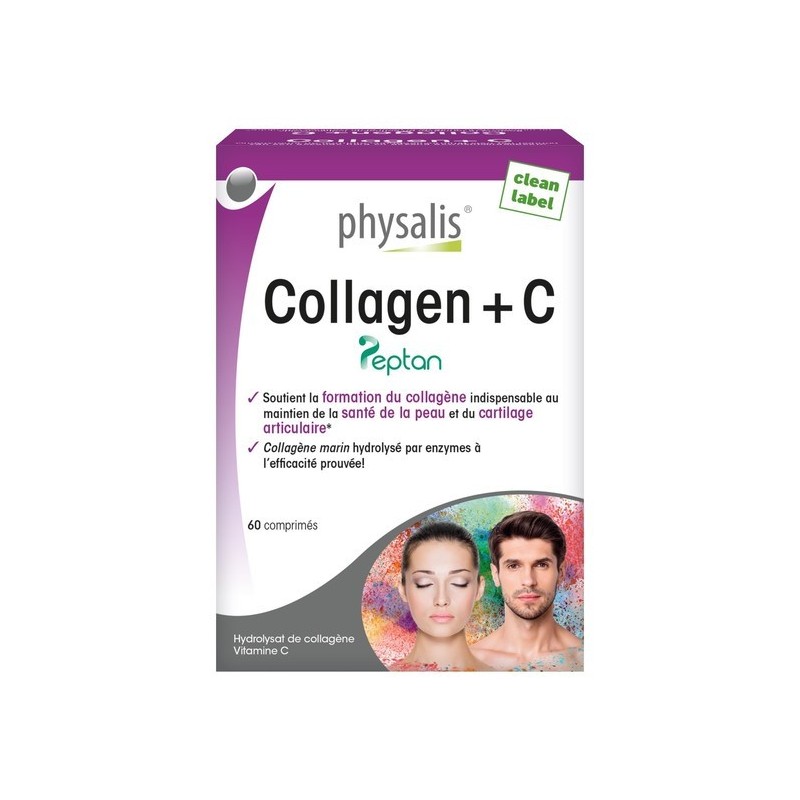 Physalis Collagen + C  boite 60 comprimés