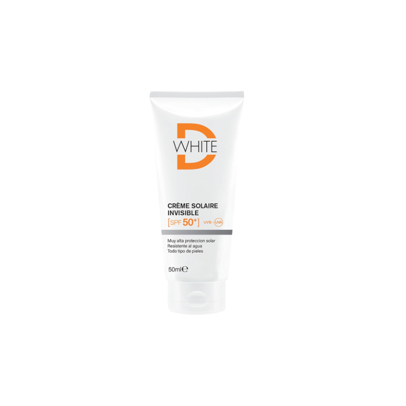 DWHITE crème solaire invisible spf 50+ | 50ml