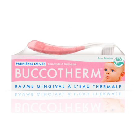 BUCCOTHERM kit de poussée dentaire bio 0-2 ans